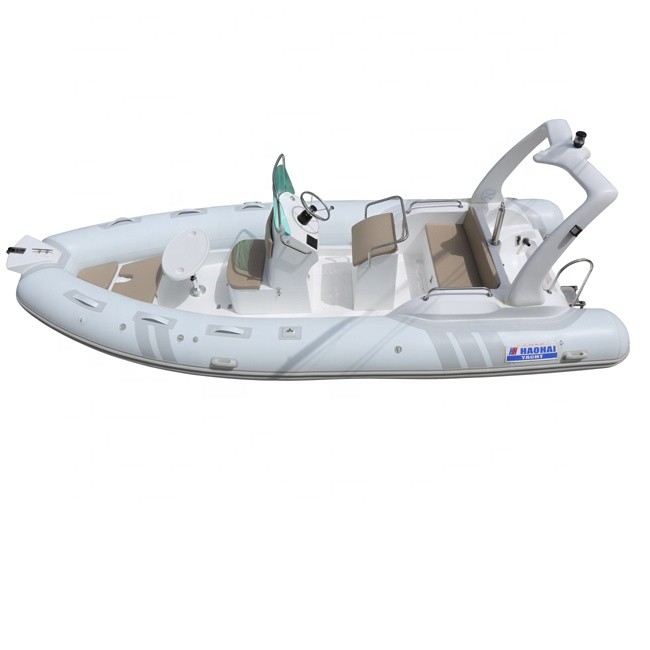 OEM/ODM Rigid intelligent boat and open fiberglass hull rib boat