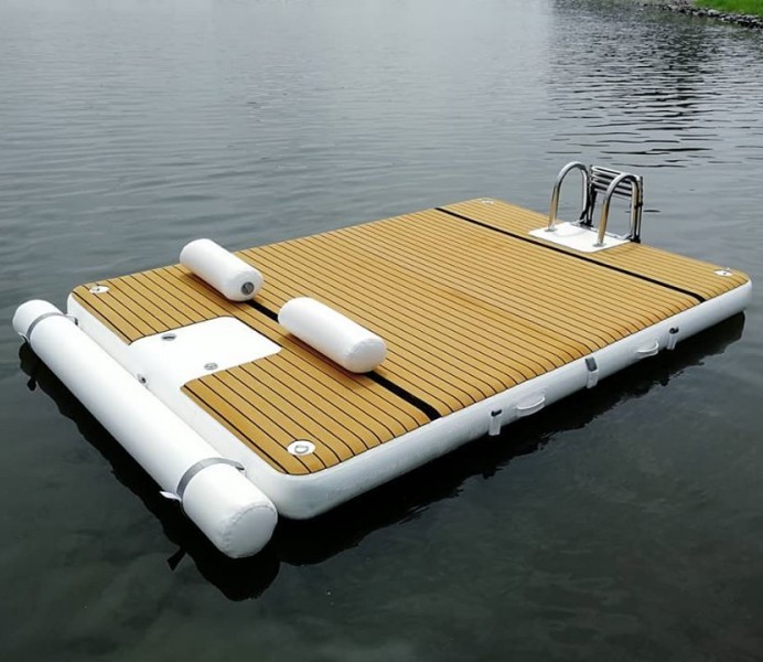 OEM/ODM Inflatable floating boat dock and solstice inflatable