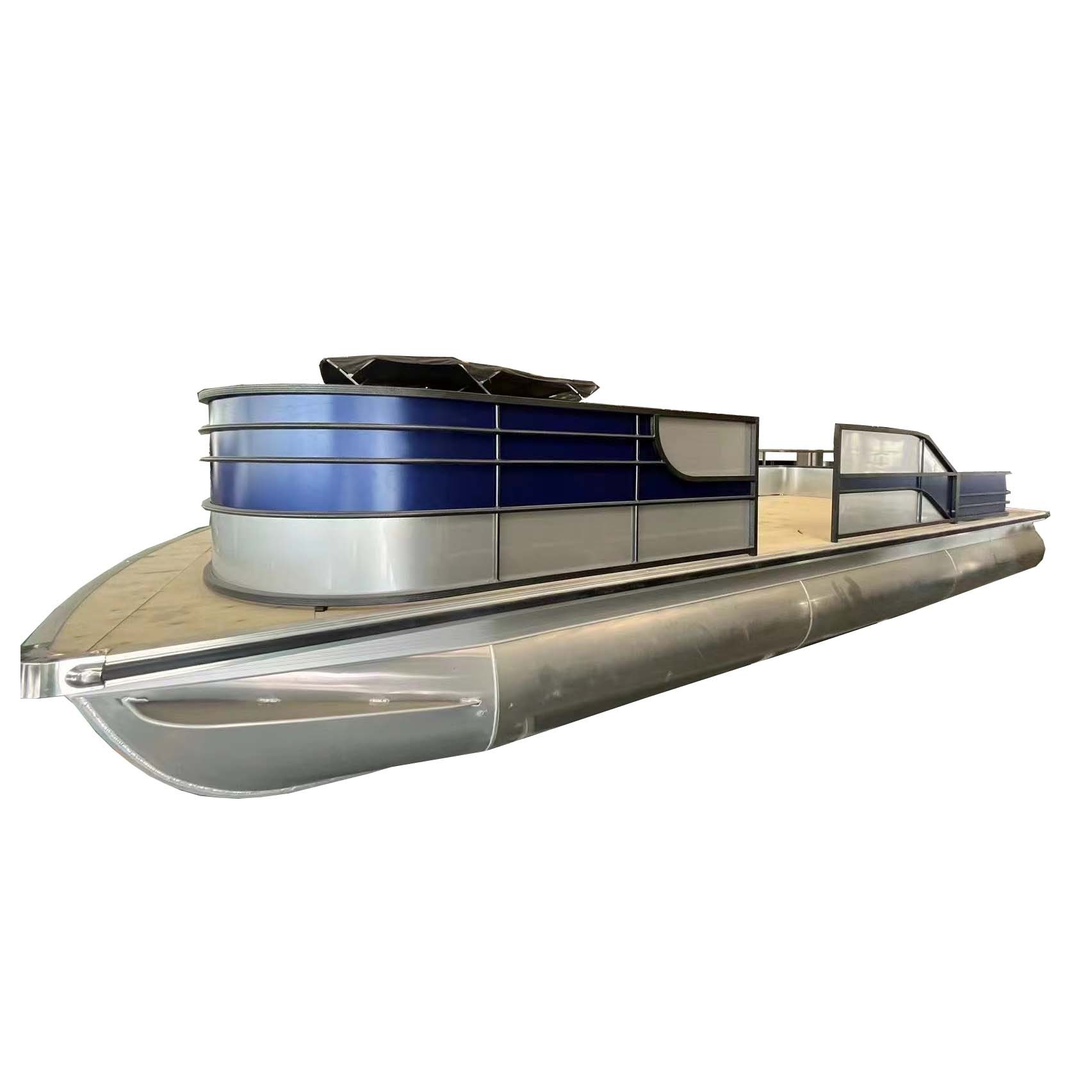 Aluminum pontoon boat Manufacturer, Custom Aluminum pontoon boat, {1105}  Factory
