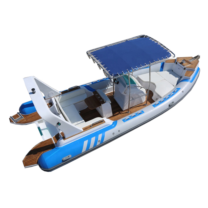 OEM/ODM Multi purpose FRP fishing Boats & Electric coach RIB boat
