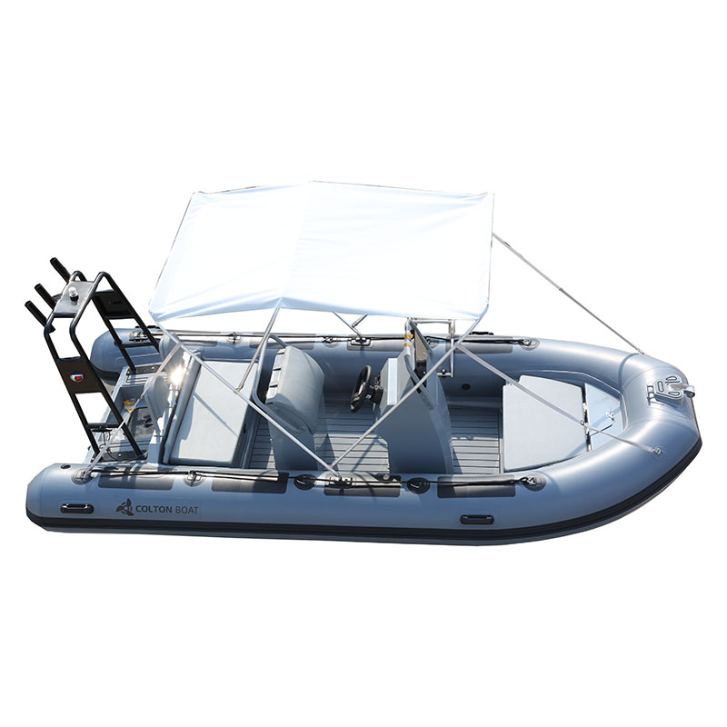 Semi-rigid boat and rigid bottom inflatable boats from China rib boat supplier